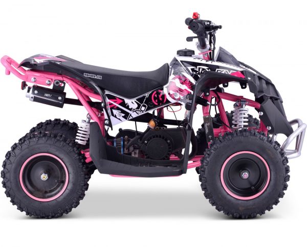 The Best Girls Pink 50cc 2-Stroke Petrol Rev and Go Off Road Quad Bike