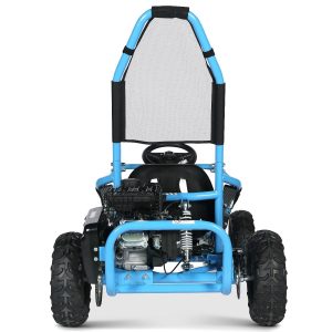 deal on Blue Mud Monster 100cc 4 Stroke Chain Driven Petrol Sit in Go Kart