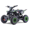 green 49cc All Terrain Kids Petrol Quad Bike with Off Road Tyres