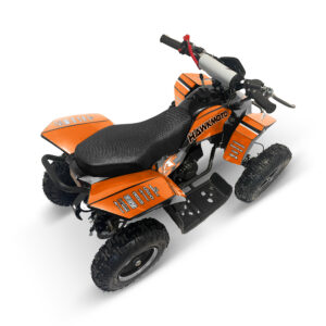 Orange Super-Cool Two Stroke 49cc Off Road Quad Bike For Kids