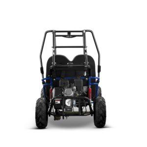 Blue 2 Seat Petrol Power 4 Stroke Go Kart All Terrain Vehicle