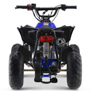 Blue Ages 8-14 110cc Youth 4-Stroke Petrol Powered Quad Bike