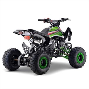 Green 12+ Teenager 125cc Automatic 4 Stroke Petrol Quad Bike 25mph