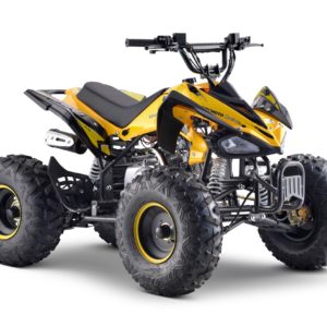 Mustard 12+ Teenager 125cc Automatic 4 Stroke Petrol Quad Bike 25mph