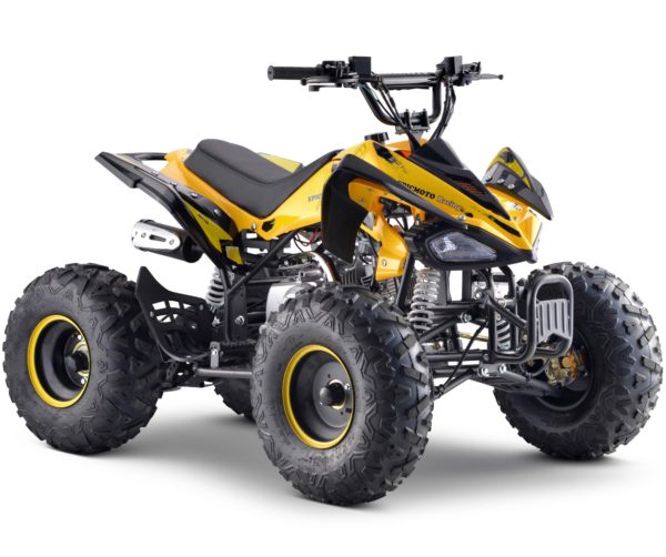 Mustard 12+ Teenager 125cc Automatic 4 Stroke Petrol Quad Bike 25mph