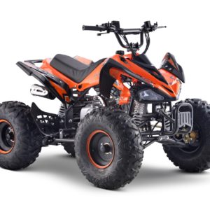 Orange 12+ Teenager 125cc Automatic 4 Stroke Petrol Quad Bike 25mph