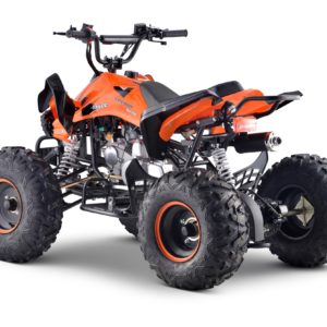 Orange 12+ Teenager 125cc Automatic 4 Stroke Petrol Quad Bike 25mph