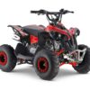 Red Age 8-14 110cc Youngsters 4-Stroke Petrol Powered Quad Bike