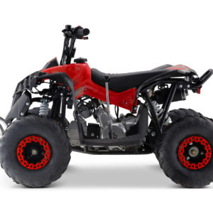 Red Age 8-14 110cc Youngsters 4-Stroke Petrol Powered Quad Bike