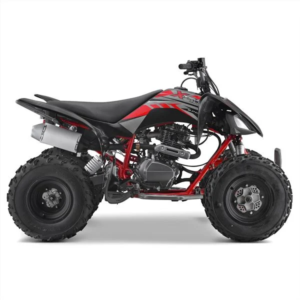 trax-x 250cc red quad bike teens adults