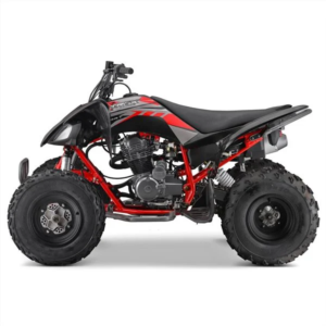 trax-x 250cc red quad bike teens adults