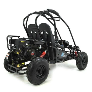Black-S-Hark-160cc-2-Seater-Petrol-Off-Road-Kids-Teens-Buggy