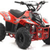 Stormz Kids Red 70cc Automatic Petrol Engine Quad Bike 6-10