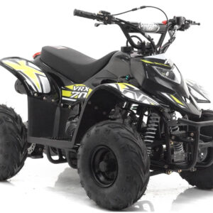 Stormz Kids Yellow & Black 70cc Automatic Petrol Engine Quad Bike 7